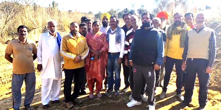 The ongoing illegal mining should be stopped as soon as possible: Sarpanch Praveen Kumari